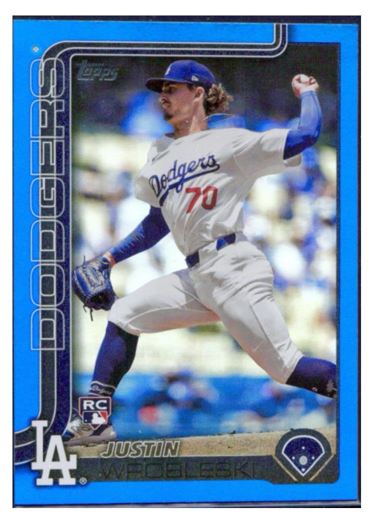 2025 Topps Base Set Justin Wrobleski #204 card