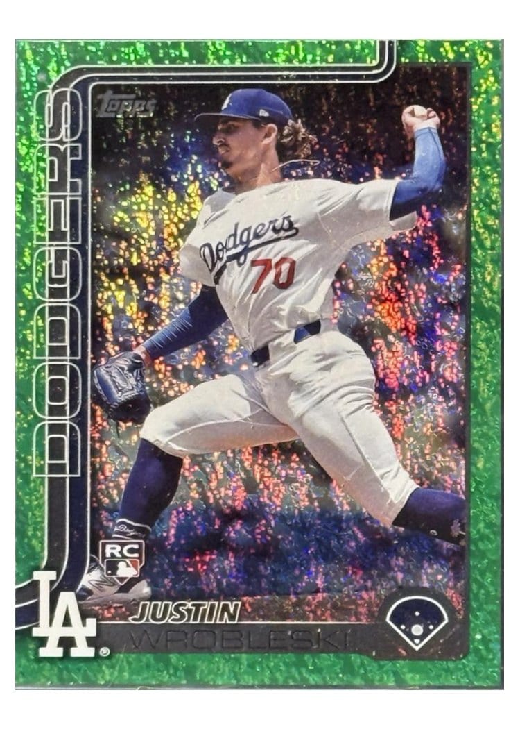 2025 Topps Base Set Justin Wrobleski #204 card
