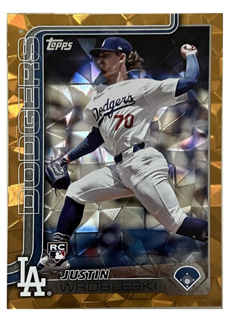 2025 Topps Base Set Justin Wrobleski #204 card