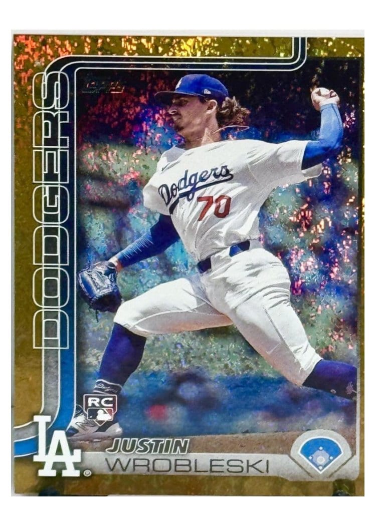 2025 Topps Base Set Justin Wrobleski #204 card