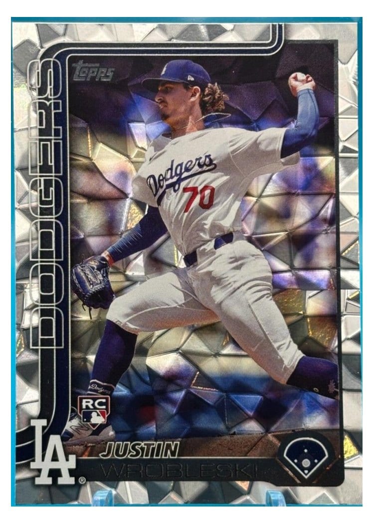 2025 Topps Base Set Justin Wrobleski #204 card