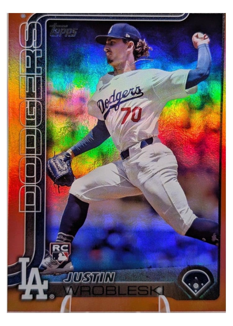 2025 Topps Base Set Justin Wrobleski #204 card