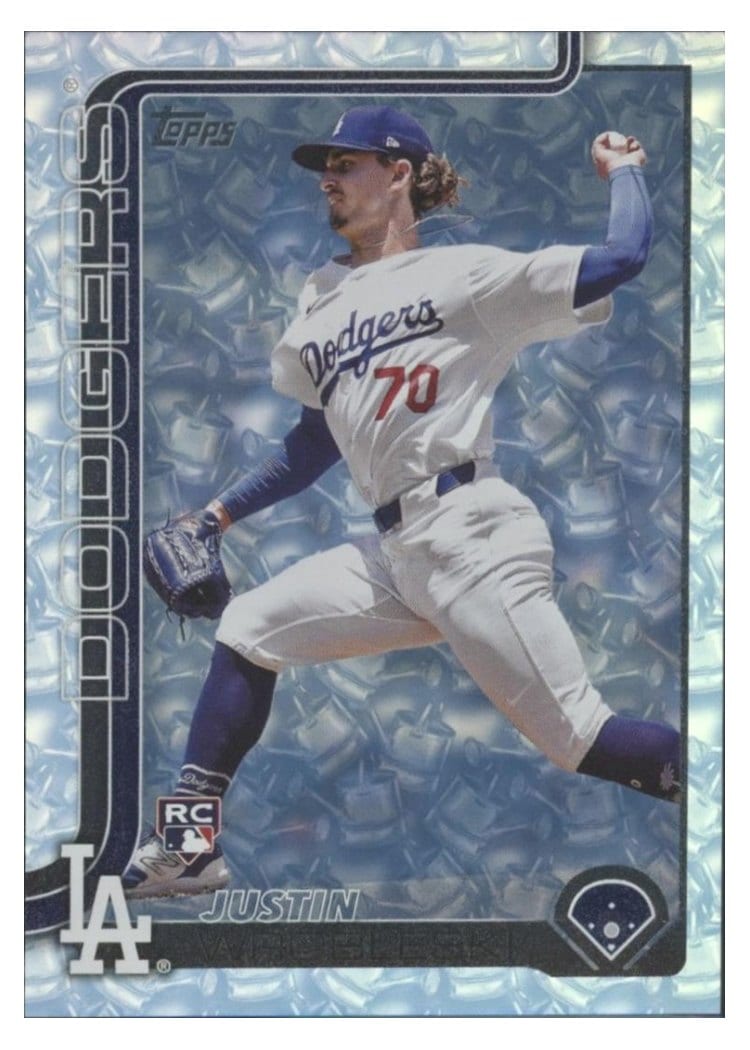 2025 Topps Base Set Justin Wrobleski #204 card