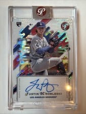 2025 Topps Pristine Pristine Autographs Justin Wrobleski #PA-JW card