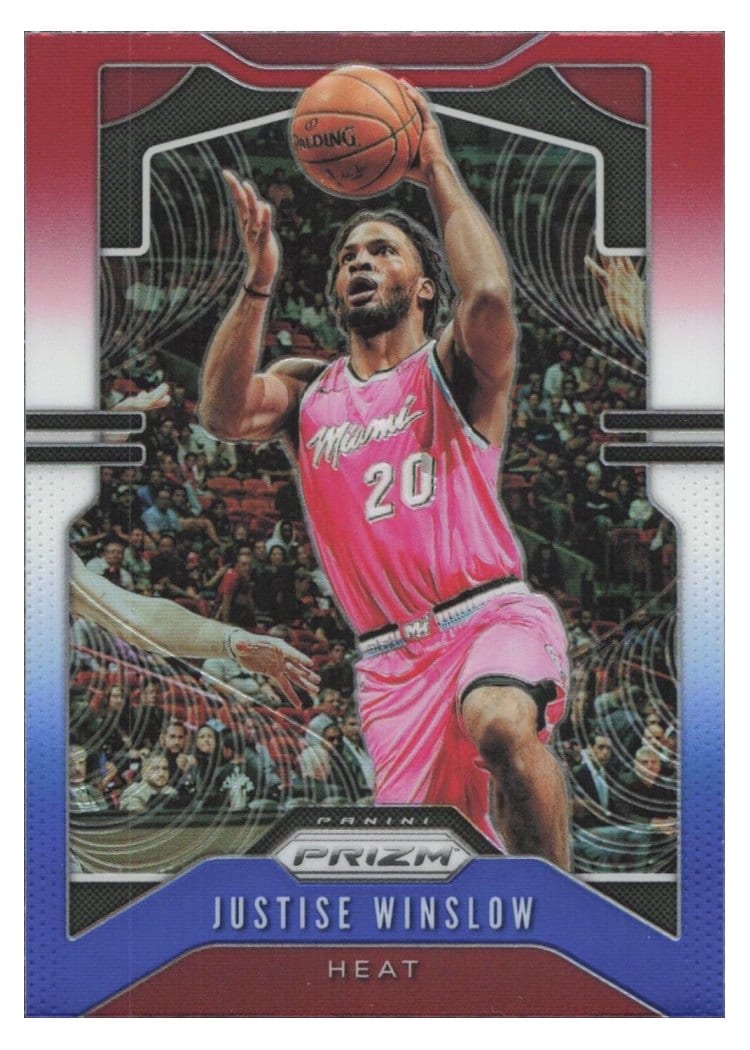 2019-20 Panini Prizm Base Set Justise Winslow #230 card
