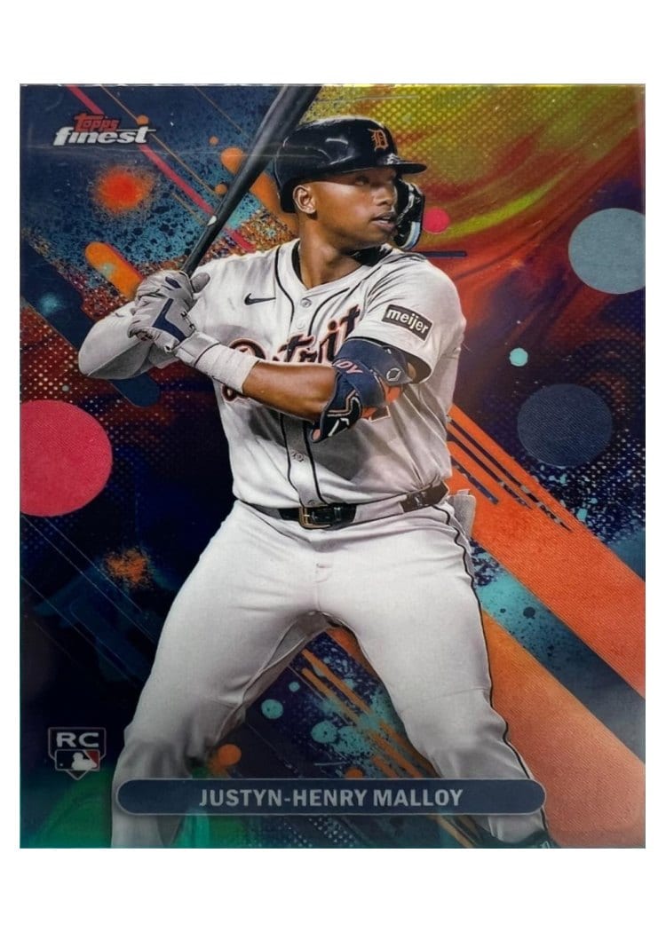 2025 Finest Base Set Justyn-Henry Malloy #32 card