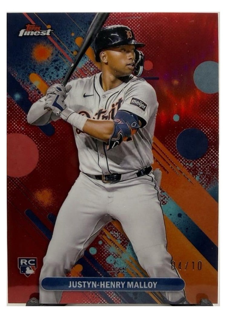 2025 Finest Base Set Justyn-Henry Malloy #32 card
