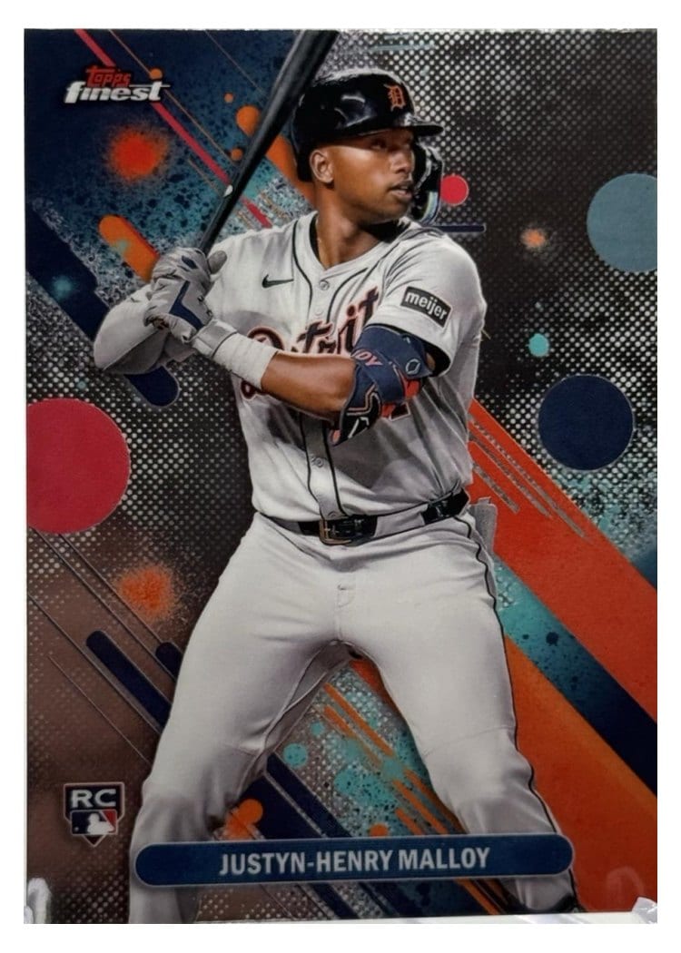 2025 Finest Base Set Justyn-Henry Malloy #32 card