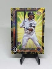 2025 Topps Chrome Radiating Rookies Justyn-Henry Malloy #RR-13 card