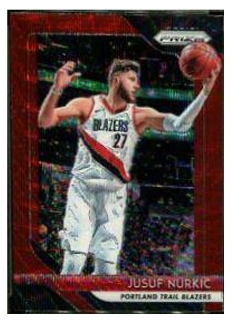 2018-19 Panini Prizm Base Set Jusuf Nurkic #121 card