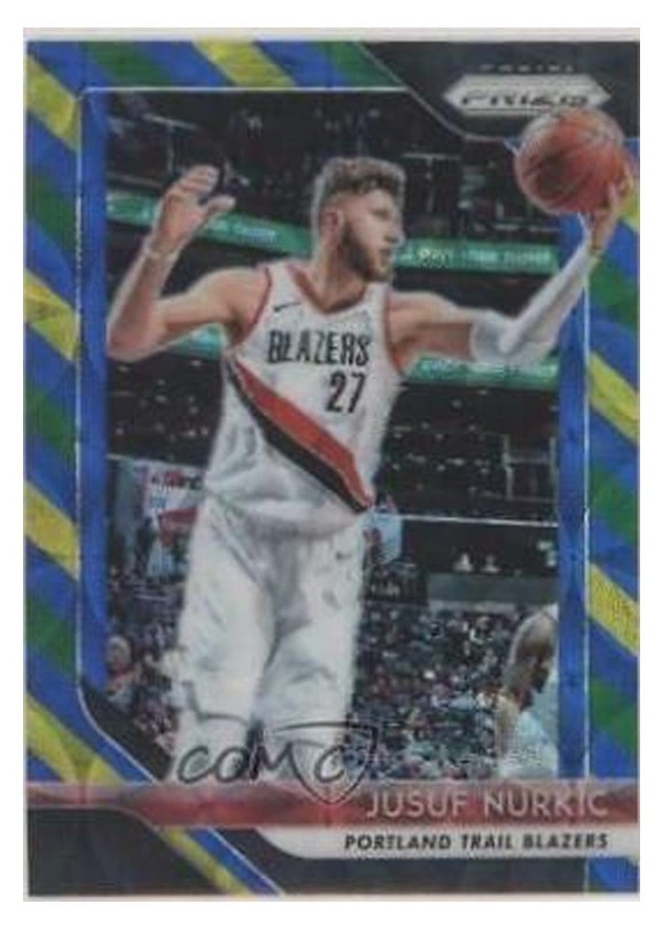 2018-19 Panini Prizm Base Set Jusuf Nurkic #121 card