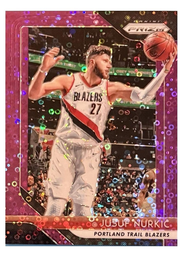 2018-19 Panini Prizm Base Set Jusuf Nurkic #121 card