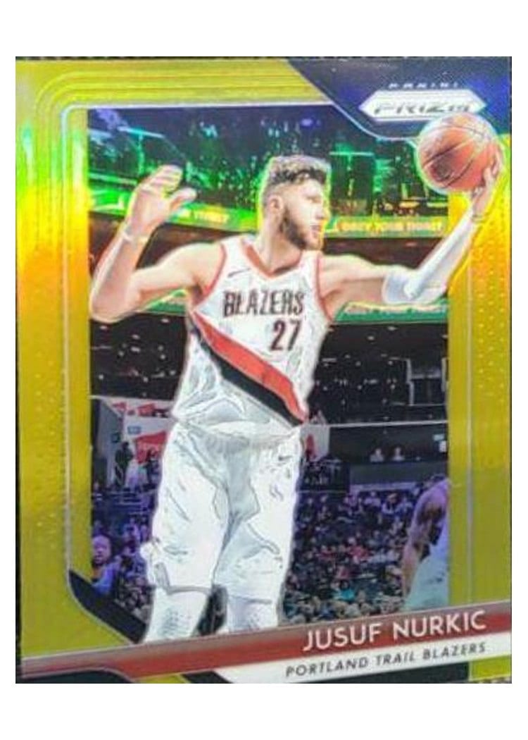 2018-19 Panini Prizm Base Set Jusuf Nurkic #121 card