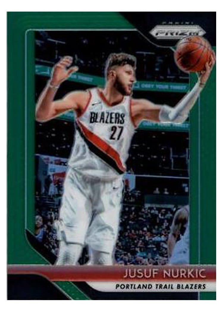2018-19 Panini Prizm Base Set Jusuf Nurkic #121 card
