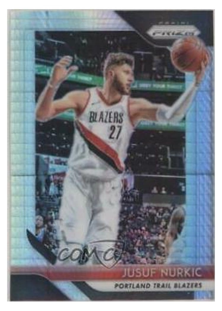2018-19 Panini Prizm Base Set Jusuf Nurkic #121 card