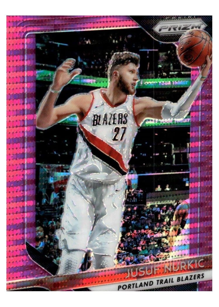 2018-19 Panini Prizm Base Set Jusuf Nurkic #121 card