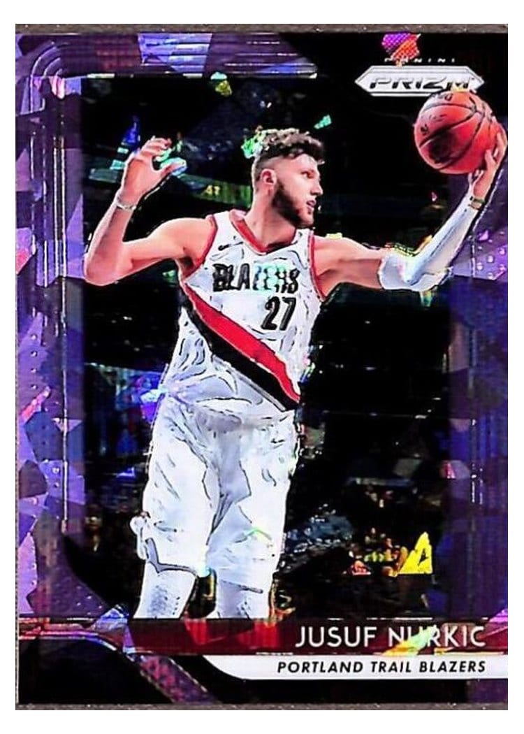 2018-19 Panini Prizm Base Set Jusuf Nurkic #121 card
