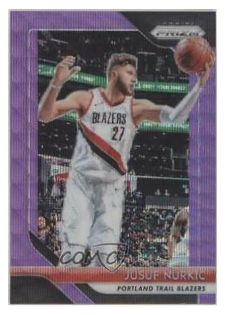 2018-19 Panini Prizm Base Set Jusuf Nurkic #121 card