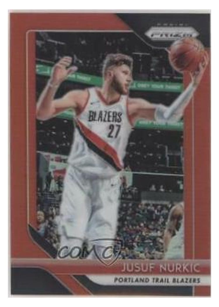 2018-19 Panini Prizm Base Set Jusuf Nurkic #121 card