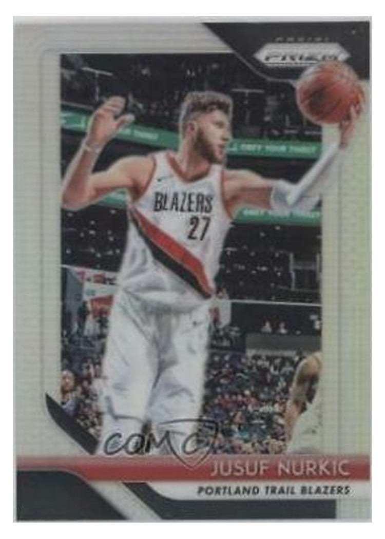 2018-19 Panini Prizm Base Set Jusuf Nurkic #121 card