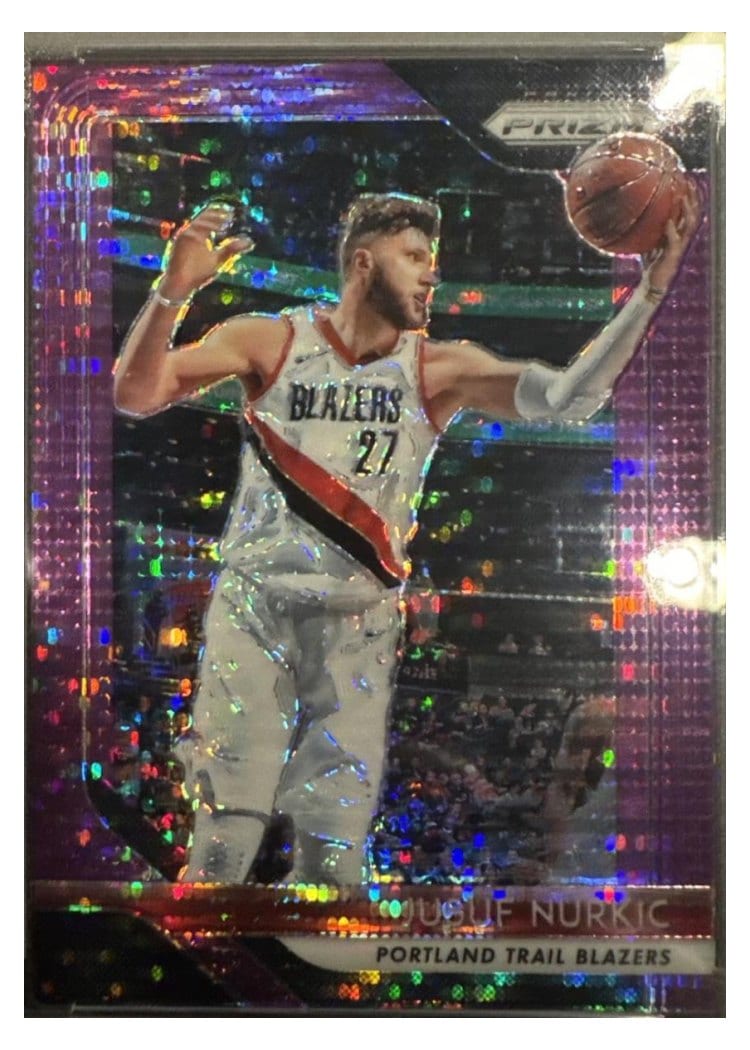 2018-19 Panini Prizm Base Set Jusuf Nurkic #121 card