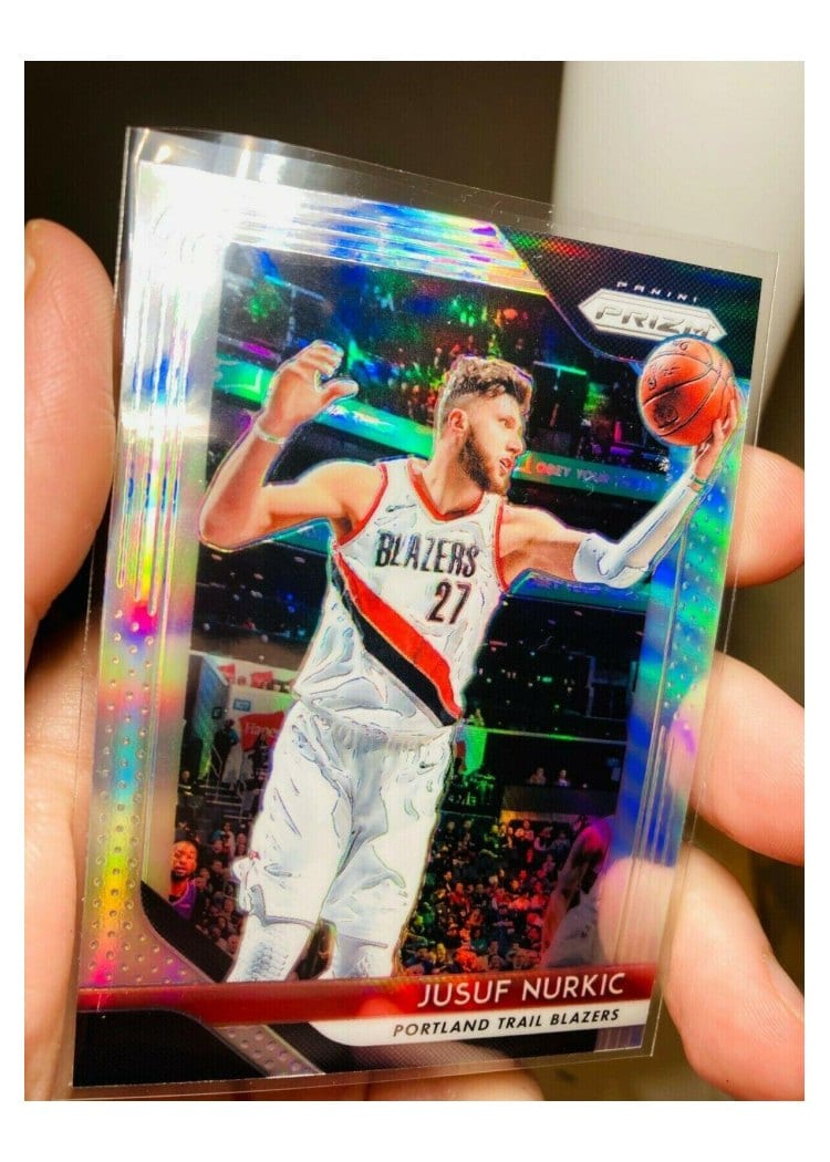 2018-19 Panini Prizm Base Set Jusuf Nurkic #121 card