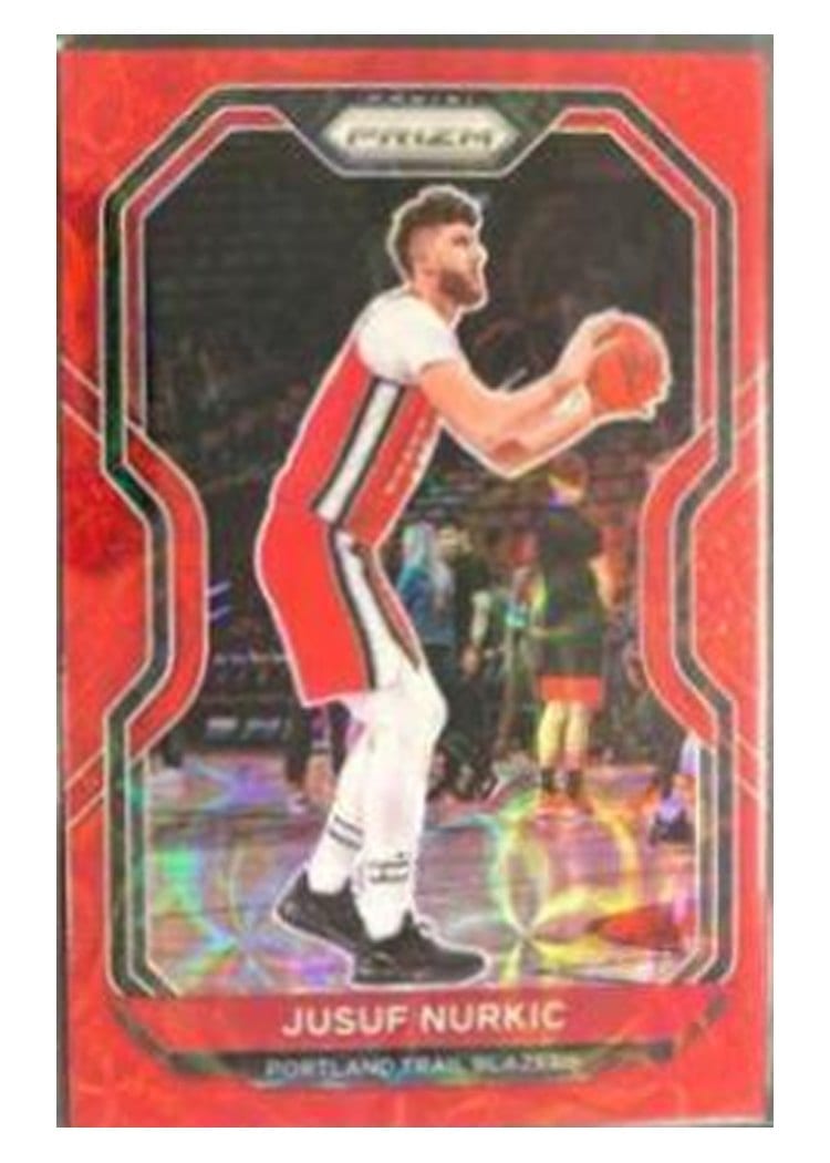 2020-21 Panini Prizm Base Set Jusuf Nurkic #91 card