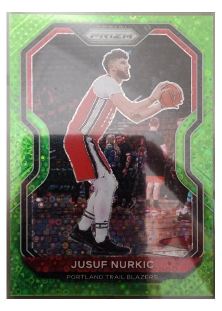 2020-21 Panini Prizm Base Set Jusuf Nurkic #91 card