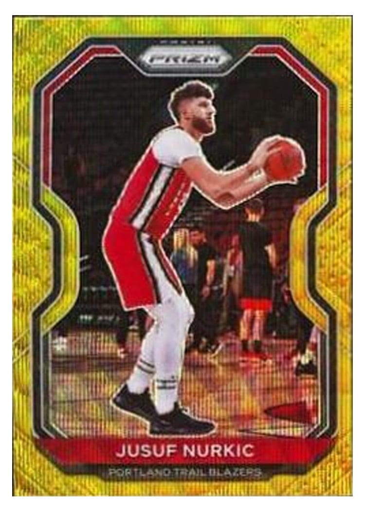 2020-21 Panini Prizm Base Set Jusuf Nurkic #91 card