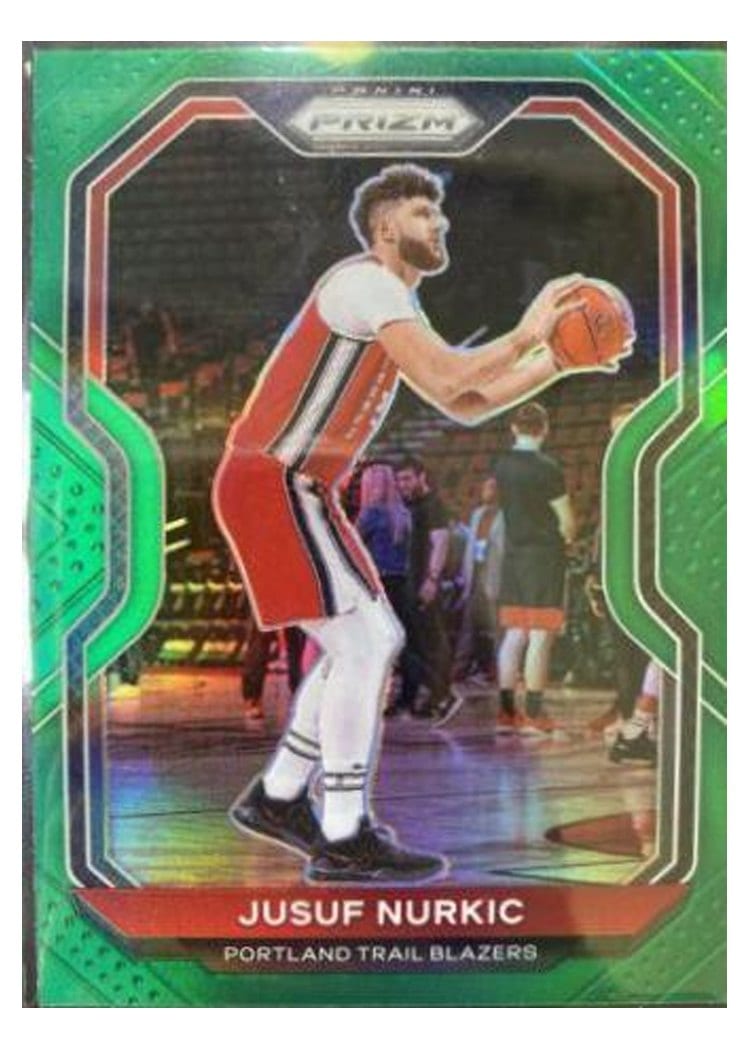 2020-21 Panini Prizm Base Set Jusuf Nurkic #91 card