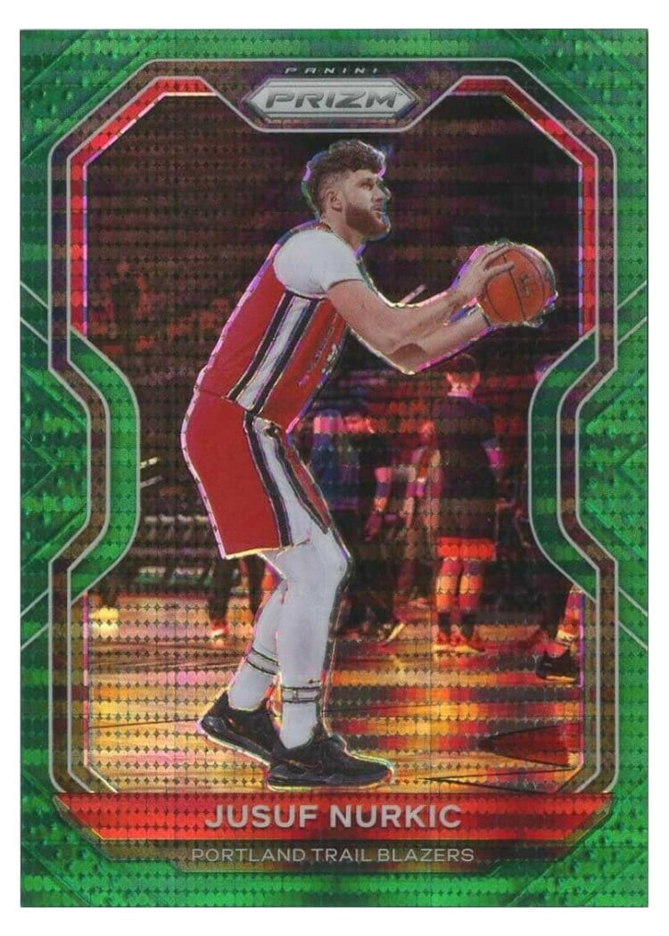 2020-21 Panini Prizm Base Set Jusuf Nurkic #91 card