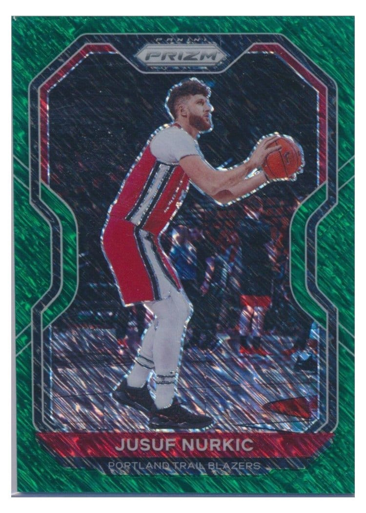 2020-21 Panini Prizm Base Set Jusuf Nurkic #91 card