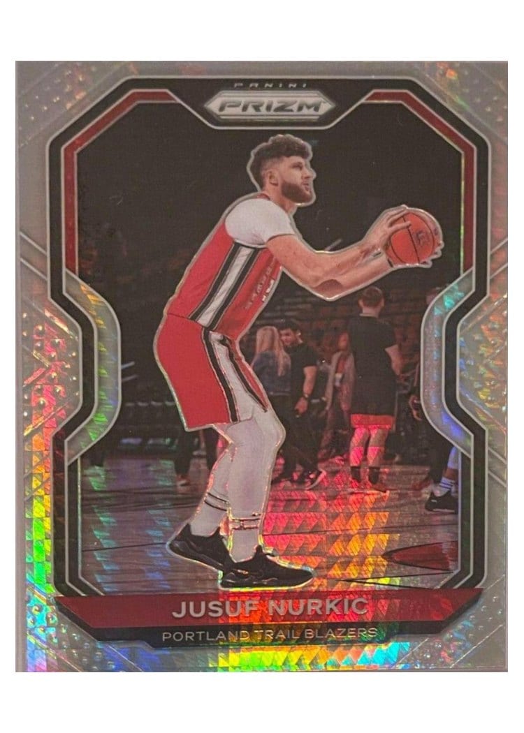 2020-21 Panini Prizm Base Set Jusuf Nurkic #91 card
