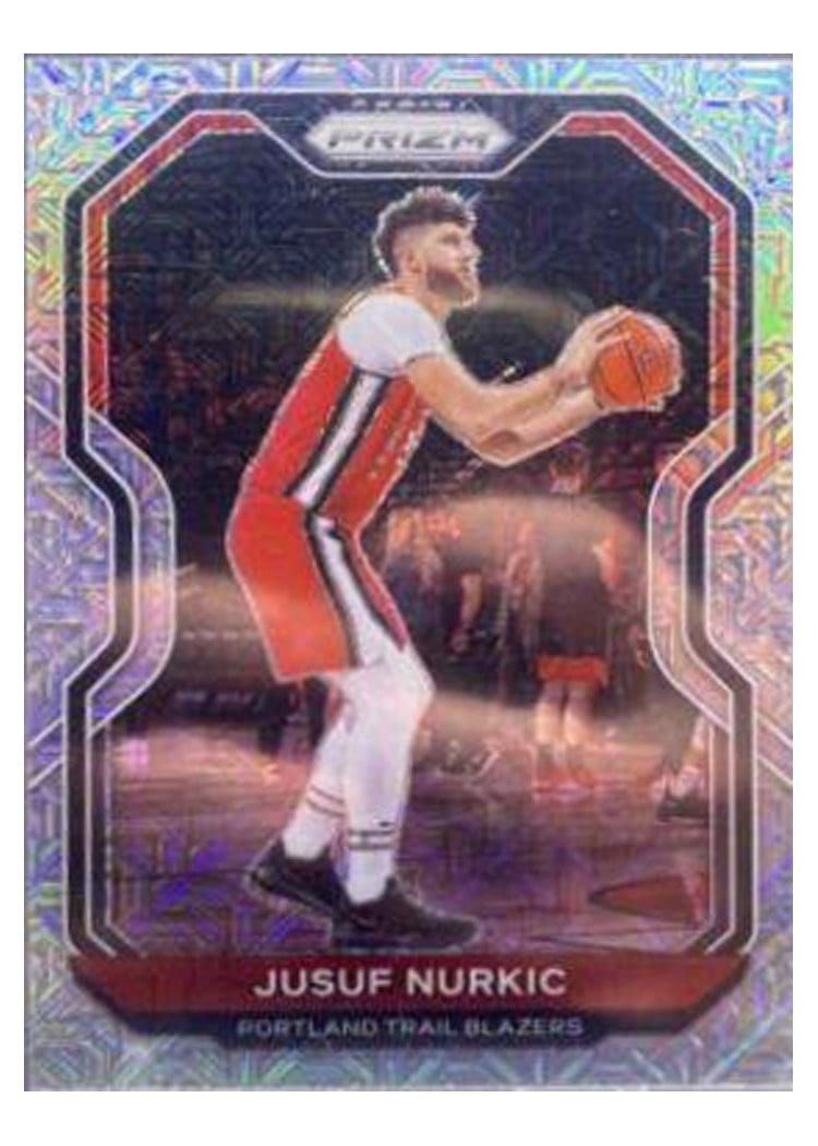2020-21 Panini Prizm Base Set Jusuf Nurkic #91 card