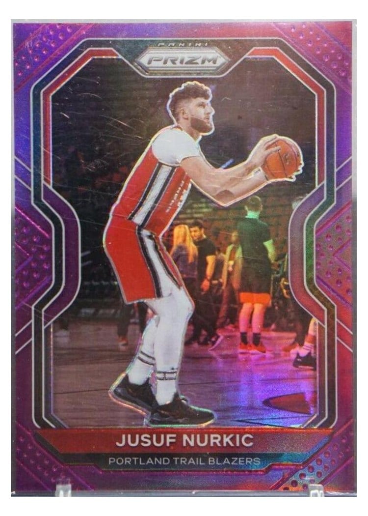 2020-21 Panini Prizm Base Set Jusuf Nurkic #91 card