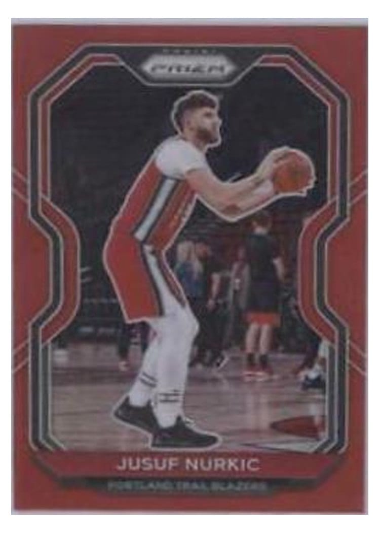 2020-21 Panini Prizm Base Set Jusuf Nurkic #91 card
