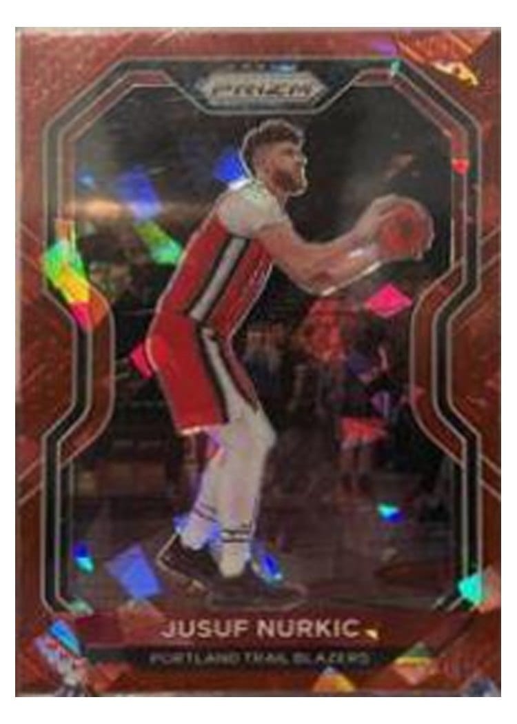 2020-21 Panini Prizm Base Set Jusuf Nurkic #91 card