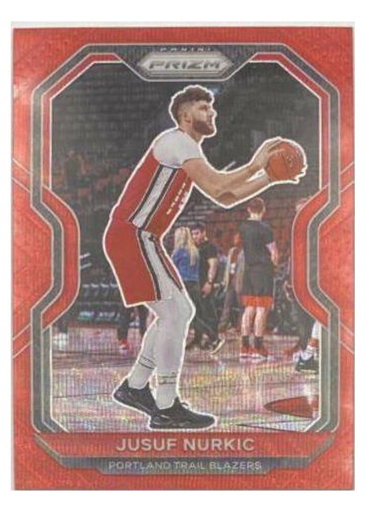 2020-21 Panini Prizm Base Set Jusuf Nurkic #91 card