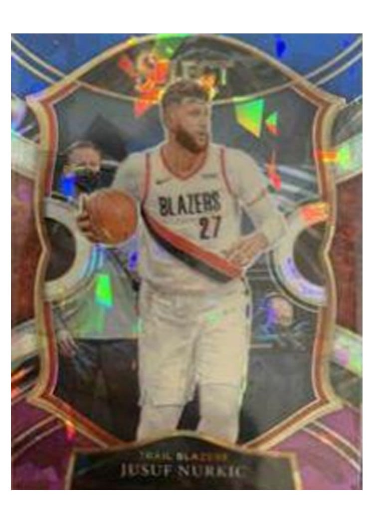 2020-21 Panini Select Base Set Jusuf Nurkic #51 card