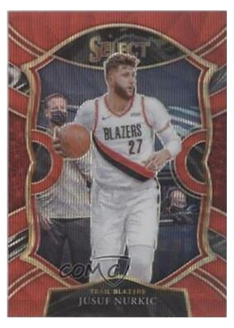 2020-21 Panini Select Base Set Jusuf Nurkic #51 card