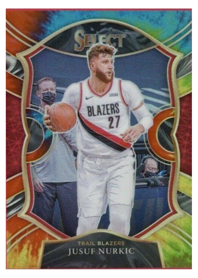 2020-21 Panini Select Base Set Jusuf Nurkic #51 card