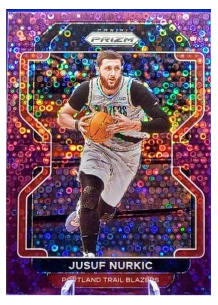 2021-22 Panini Prizm Base Set Jusuf Nurkic #171 card