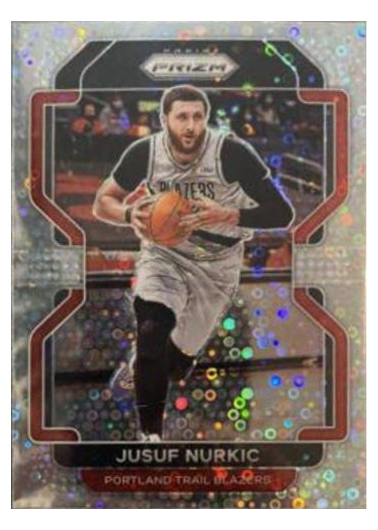 2021-22 Panini Prizm Base Set Jusuf Nurkic Silver Prizm #171 card