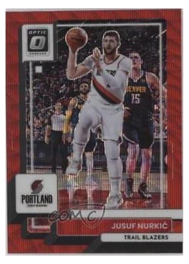 2022-23 Donruss Optic Base Set Jusuf Nurkic #62 card