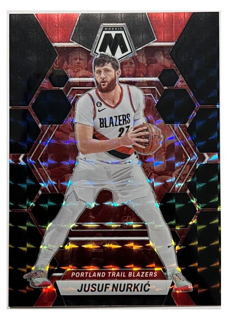 2022-23 Panini Mosaic Base Set Jusuf Nurkic #43 card