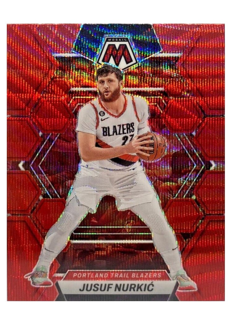 2022-23 Panini Mosaic Base Set Jusuf Nurkic #43 card