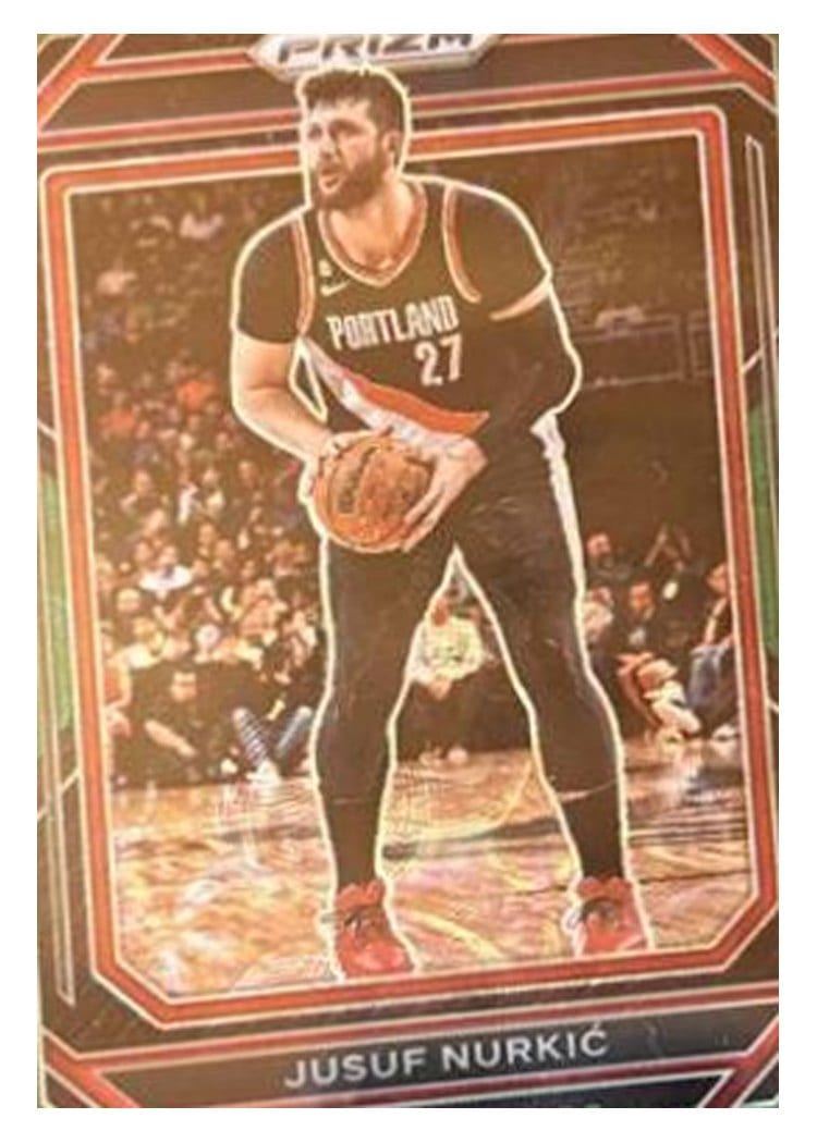 2022-23 Panini Prizm Base Set Jusuf Nurkic #63 card