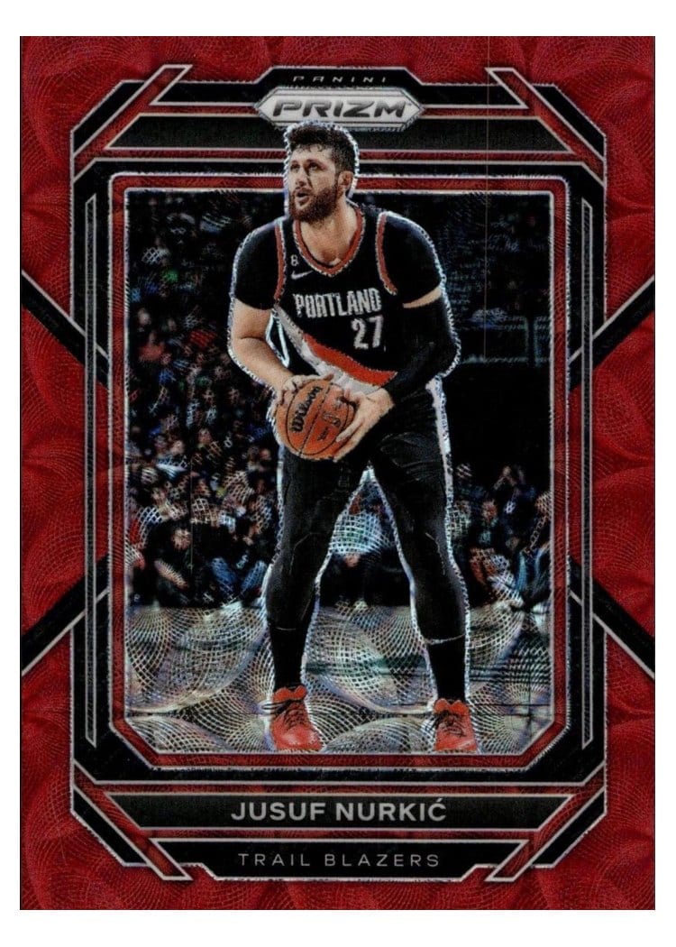 2022-23 Panini Prizm Base Set Jusuf Nurkic #63 card