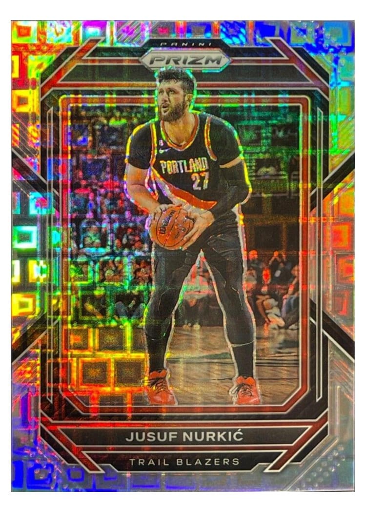 2022-23 Panini Prizm Base Set Jusuf Nurkic #63 card