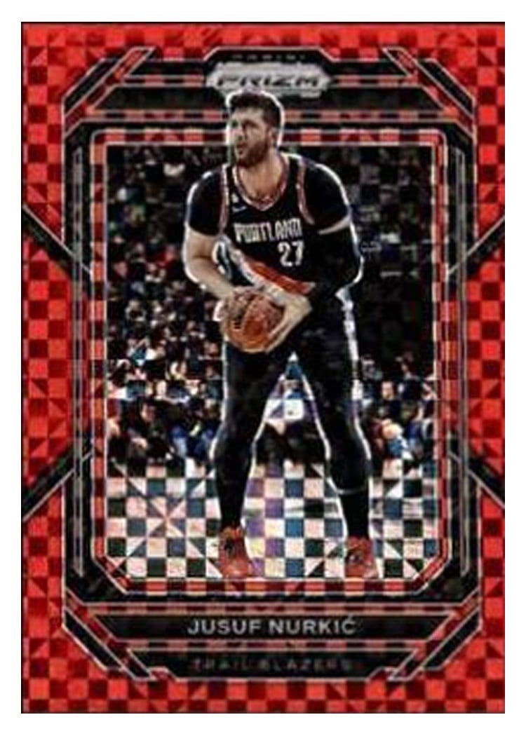 2022-23 Panini Prizm Base Set Jusuf Nurkic #63 card